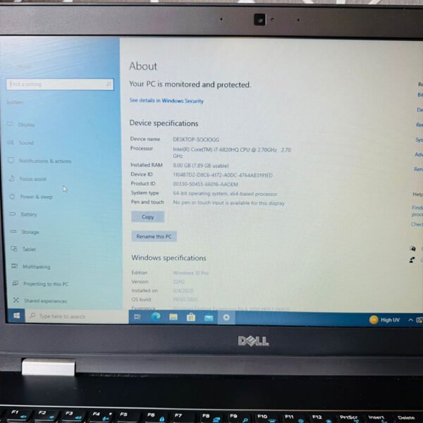 Dell-5570-i5-7th-gen-5-2.jpg Dell Latitude E5570 | Core i5-6300U 6th Gen | 8GB RAM | 256GB SSD | Intel HD Graphics 520 | 15.6" FHD IPS Laptop