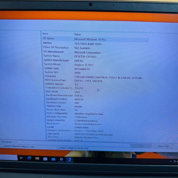 Dell Inspiron 15 3511 | Core i5-1135G7 11th Gen | 8GB RAM | 256GB SSD | Intel UHD Graphics | 15.6" FHD Laptop
