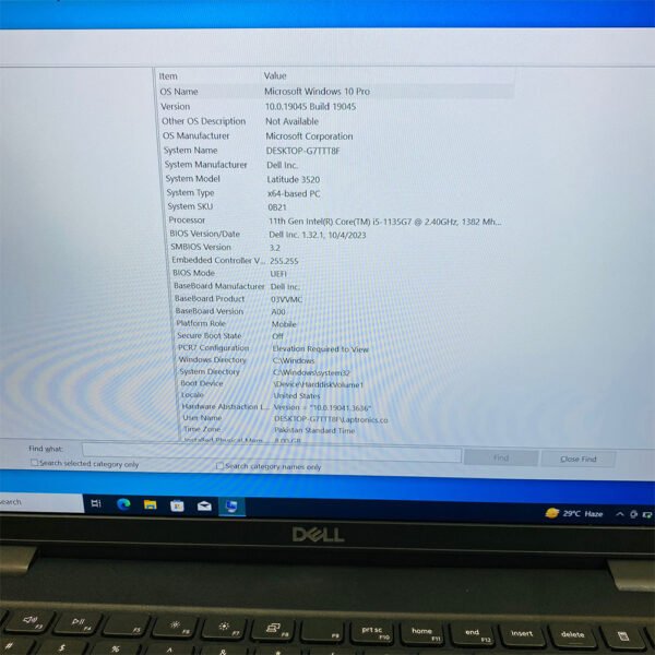 Dell Latitude 3520 | Core i5-1135G7 11th Gen | 16GB RAM | 256GB SSD | Intel Iris Xe Graphics | 15.6" FHD Laptop