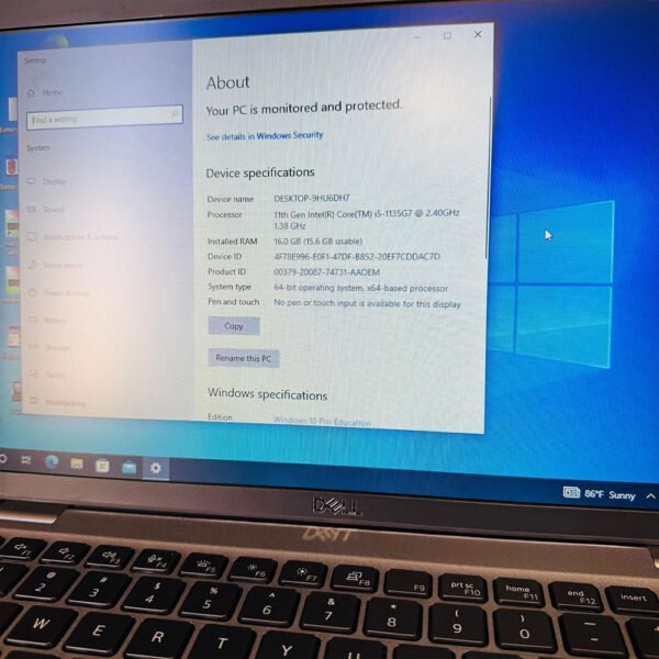 Dell-Latitude-5420-2.jpg Dell Latitude 5420 | Core i5-1135G7 11th Gen | 8GB RAM | 256GB SSD | Intel Iris Xe Graphics | 14" FHD Laptop
