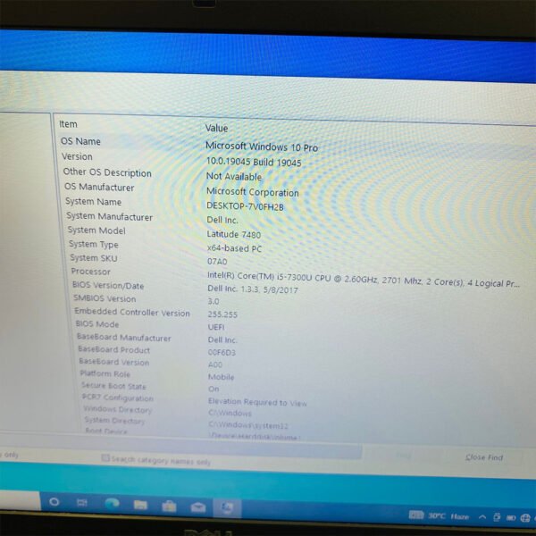 Dell-Latitude-7480-6.jpg Dell Latitude 7490 | Core i7-8350U 8th Gen | 8GB RAM | 256GB SSD | Intel UHD Graphics 620 | 14" FHD IPS Laptop