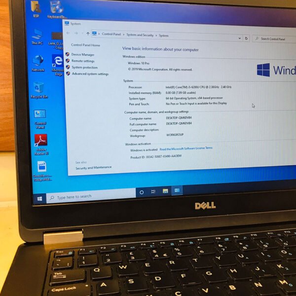 Dell-latitude-E5470-9.jpg Dell Latitude E5470 | Core i5-6300U 6th Gen | 8GB RAM | 256GB SSD | Intel HD Graphics 530 | 14" FHD IPS Laptop