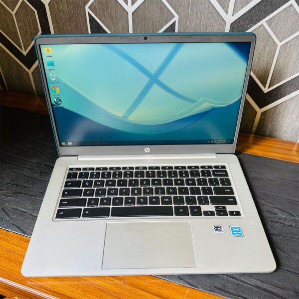 HP Chromebook 14a-na0062tg | Intel Pentium Silver N5030 | 4GB RAM | 64GB SSD | 14" HD Backlit Laptop