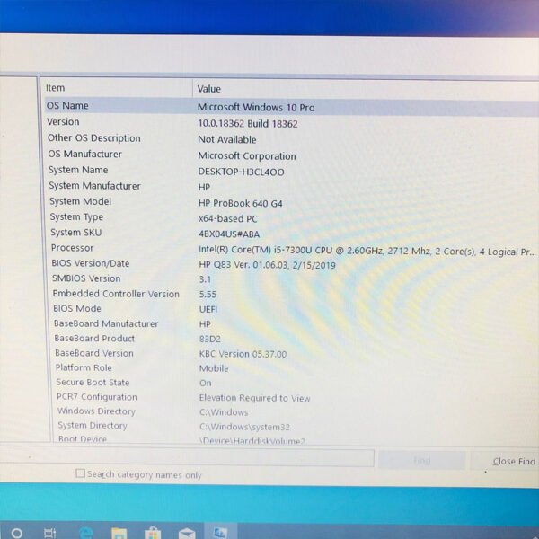 Hp-Probook-640-G4-9.jpg HP ProBook 640 G4 | Core i5-7300U 7th Gen | 8GB RAM | 256GB SSD | Intel HD Graphics 620 | 14" FHD Laptop