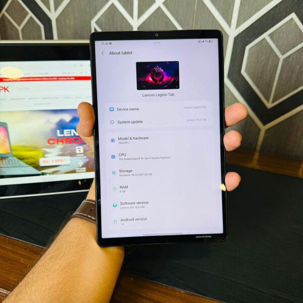 Lenovo-legion-TB-320FC-2.jpg Lenovo Legion Tab (TB320FC) | Snapdragon 8+ Gen 1 | 12GB RAM | 256GB Storage | WiFi | 8.8" 144Hz Display Gaming Tablet