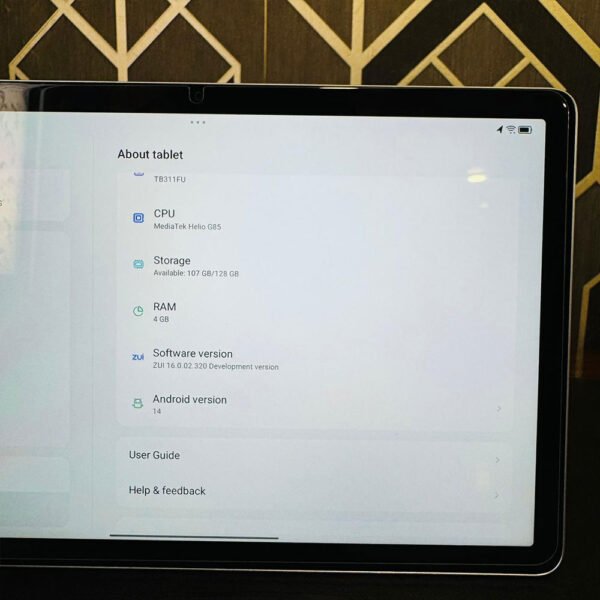 Lenovo Tab K10 (TB311FU) | MediaTek Helio G85 | 4GB RAM | 128GB Storage | WiFi | 10.3" Display Tablet PC