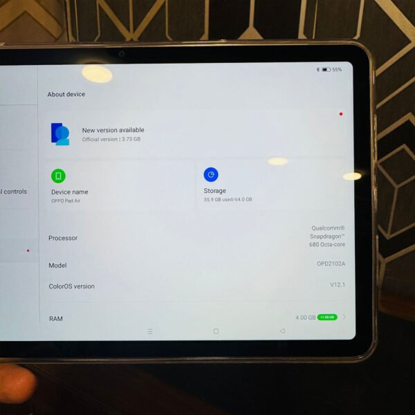 Oppo Pad Air | Snapdragon 680 | 4GB RAM | 128GB ROM | WiFi | 10.36" 2K IPS Display Tablet PC