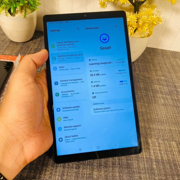 SAMSUNG-GALAXY-TAB-A7-LITE-1.jpg Samsung Galaxy Tab A7 Lite | Helio P22T | 3GB RAM | 32GB Storage | WiFi | 8.7" Display Tablet