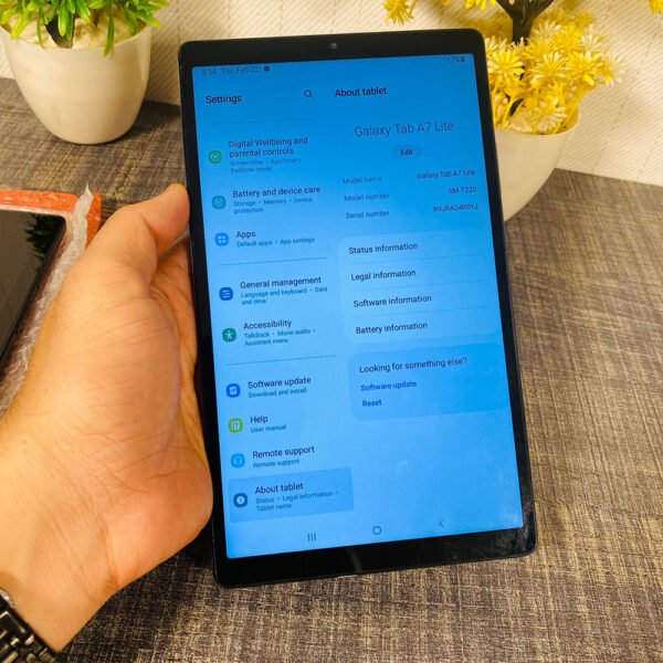 SAMSUNG-GALAXY-TAB-A7-LITE-2.jpg Samsung Galaxy Tab A7 Lite | Helio P22T | 3GB RAM | 32GB Storage | WiFi | 8.7" Display Tablet