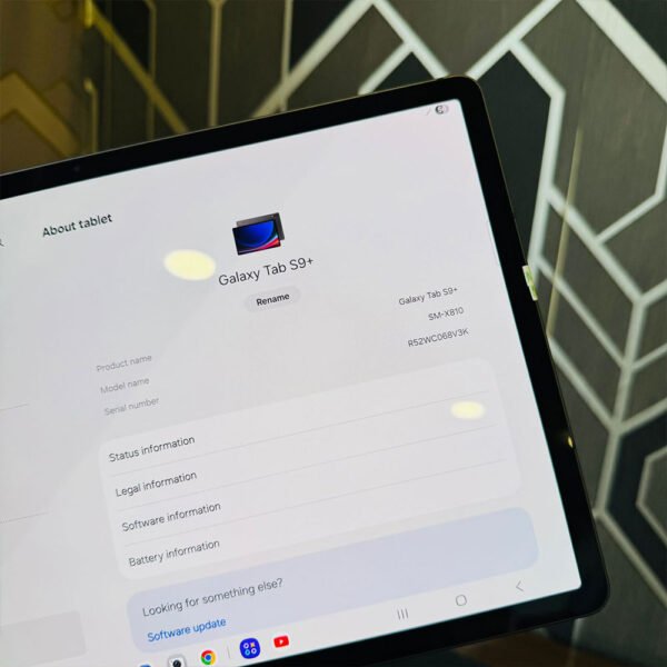 Samsung-s9-plus-5-2.jpg Samsung Galaxy Tab S9 Plus | Snapdragon 8 Gen 2 | 12GB RAM | 256GB ROM | WiFi | 12.4" Dynamic AMOLED Display Tablet PC