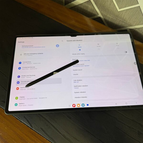 Samsung Galaxy Tab S8 Ultra | Snapdragon 8 Gen 1 | 12GB RAM | 256GB ROM | WiFi | 14.6" Super AMOLED Display Tablet PC