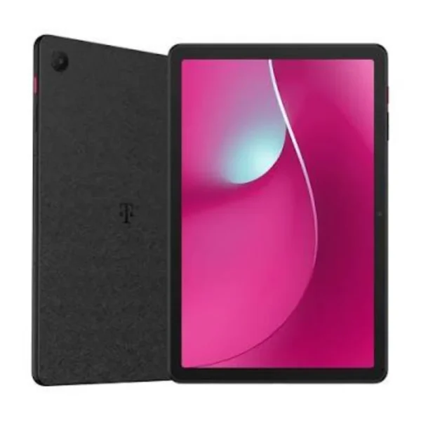 t-mobile-revvl-tab-2-black-front-back-01.webp T-Mobile REVVL Tab 2 | MediaTek Dimensity 6300 | 4GB RAM | 64GB ROM | 5G | 10.1" HD Display Tablet PC